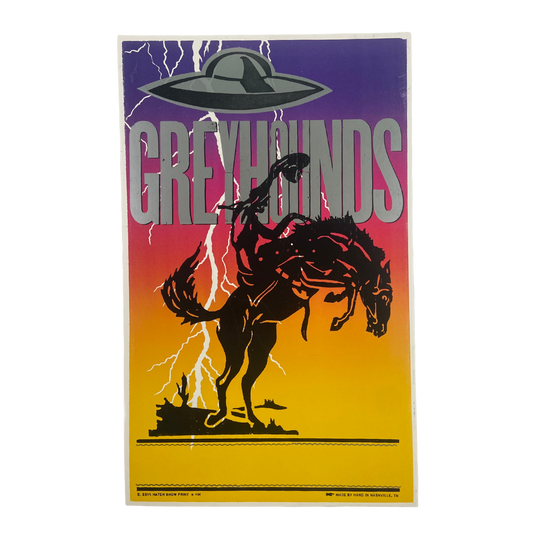 Greyhounds Limited Edition Hatch Show Print by Heather Moulder